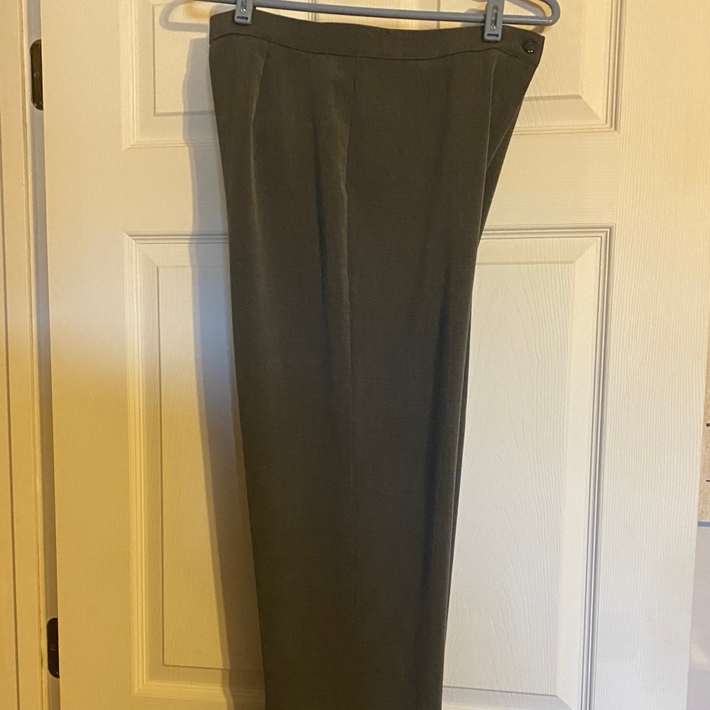 Dress Barn gray trousers, slacks, pants size 10